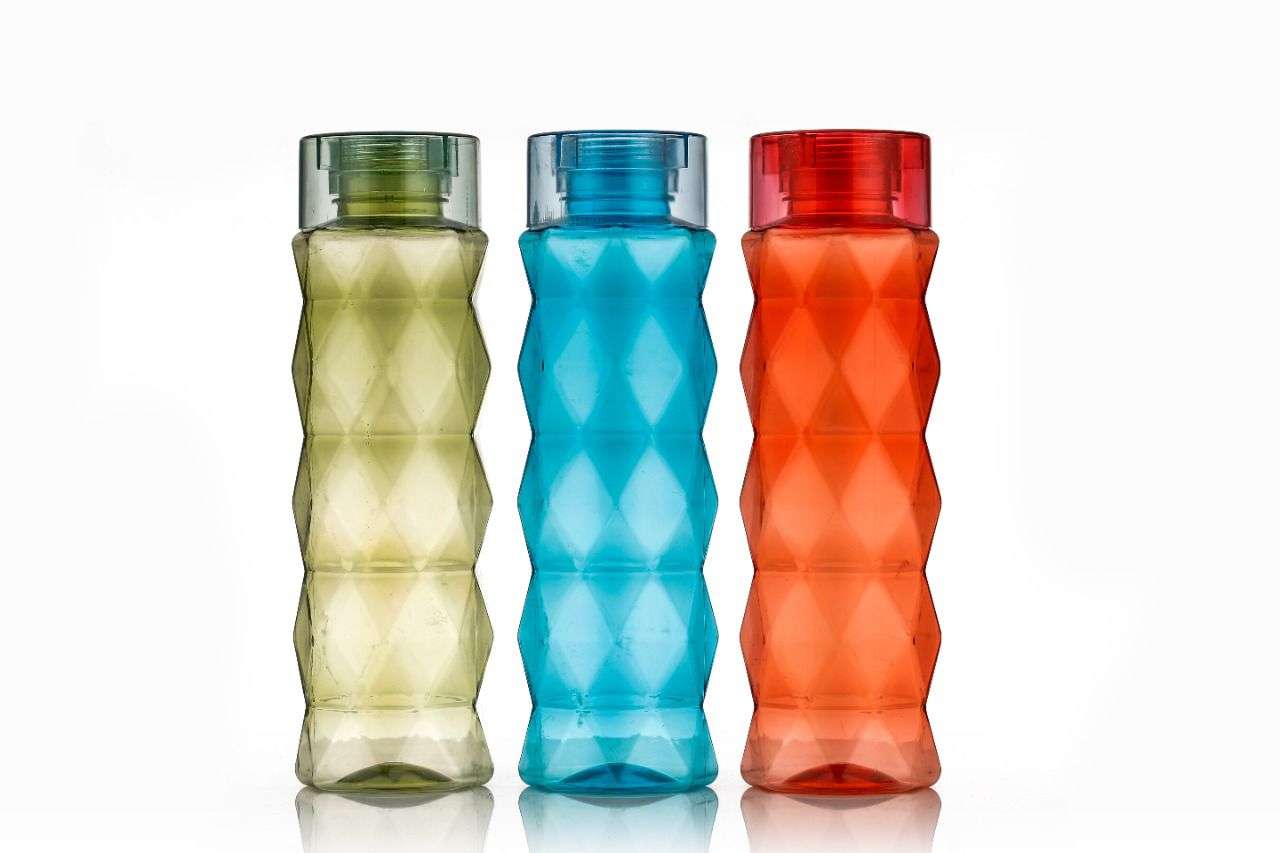 BOTTLE 14 TRIANGLE DESIGN [3 Pcs Set] [T]