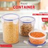 Container Round 500/1000/1500-(3pcs Set)-(Hetal)