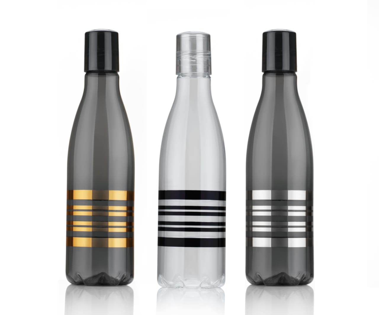 Bottle Print Bottle Small Cap 1000 Ml (3 Pcs Set)