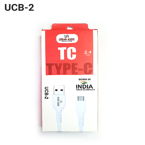 Type-C 2.4A CABLE Rendom Color (UCB-2)