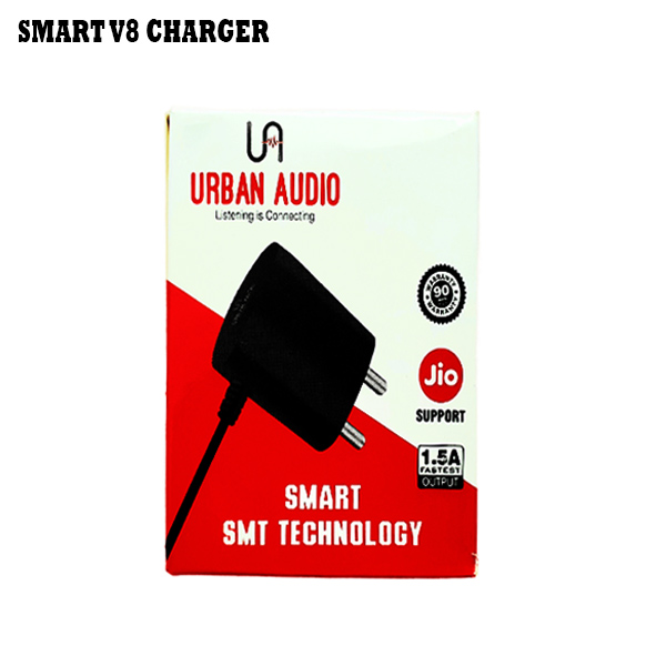 Smart V8 Charger 1.5A For Jio and All KeypadsPhone(Smart V8)