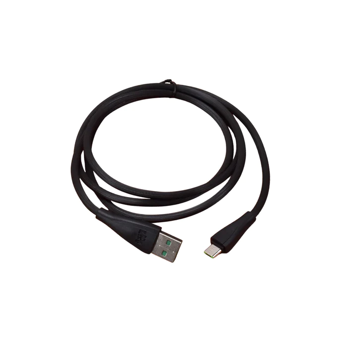 Data Cable V8 Android Data Transfer And Fast Charging Cable-V8 Cable BLack