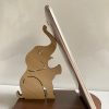 MOBILE STAND WOODEN MS01(4MM)