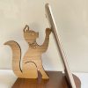 MOBILE STAND WOODEN MS05 (4MM)