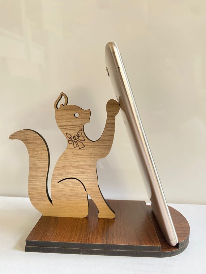 MOBILE STAND WOODEN MS05 (4MM)