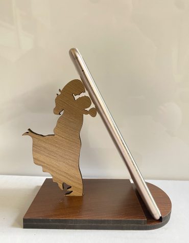 MOBILE STAND WOODEN MS10 (4MM)