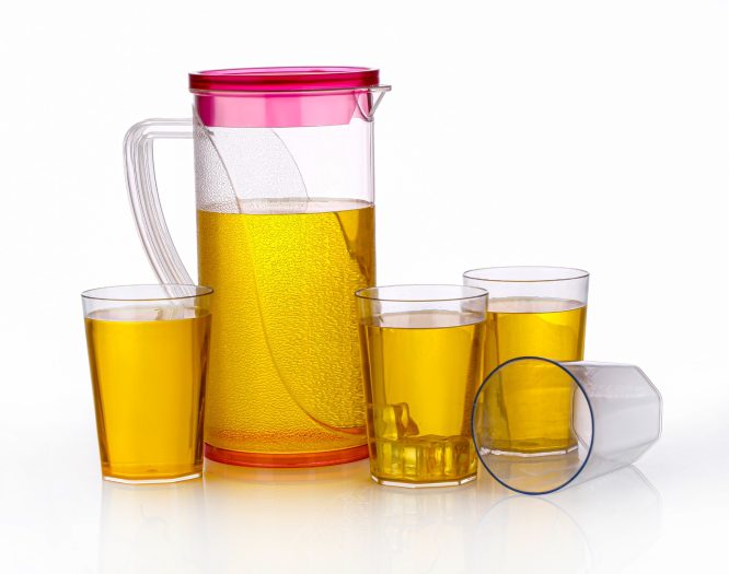 JUG WITH 4pcs GLASS SET Carnival