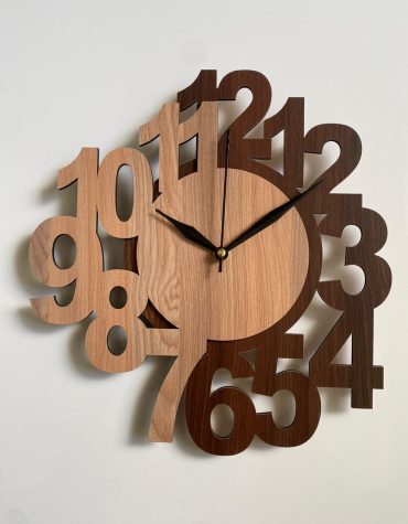 Wall Clock Wooden MTW 12 (SIZE 12*12)