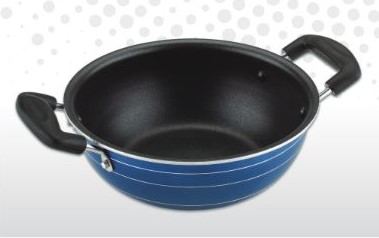 Kadai With Lid Alfa Series With S.S. Lid Size In Mm (240)