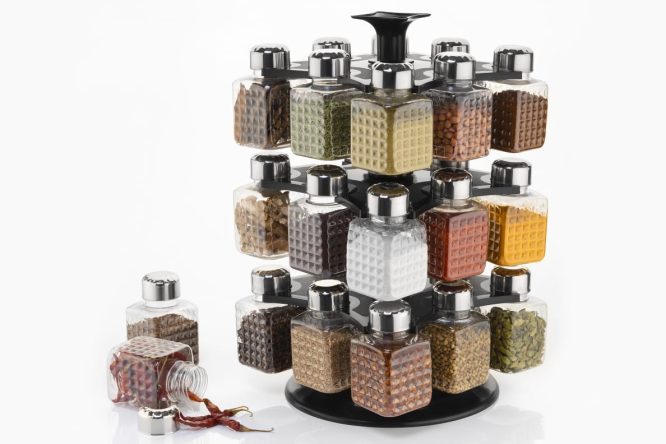 Spice Rack Squre (24) Jar