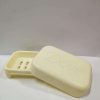 Soap Stand Plastic With Cover(12 Pcs)