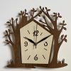 Wall Clock Wooden MTW 14 (SIZE 12*12)