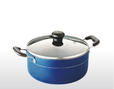 Casserole Alfa Series With Glass Lid Size In Mm (200)