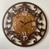 Wall Clock Wooden MTW 17 (SIZE 12*12)