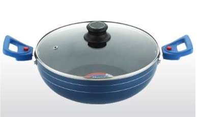 Alfa Plus Series Deep Kadai S.S. Lid Size In Mm (260)