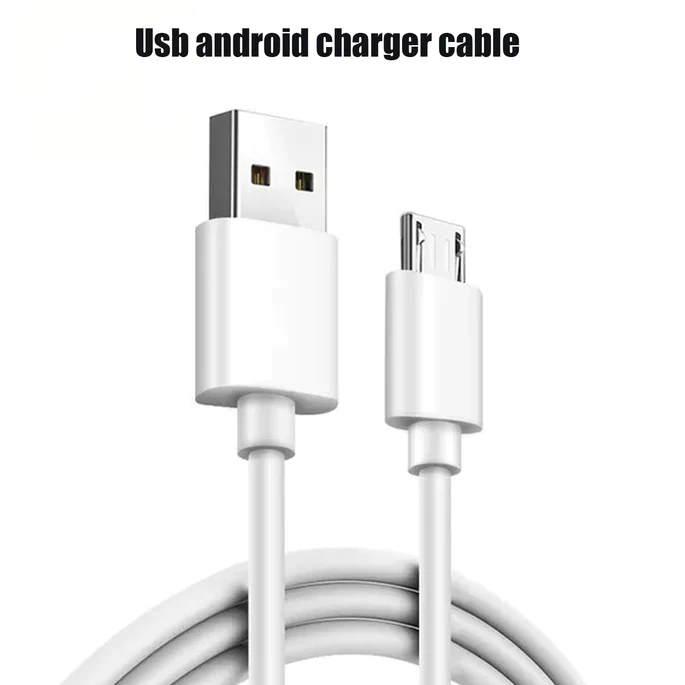 Android V8 Charging Cable Fash Cable 2Amp-V8 Charing Cable(White)