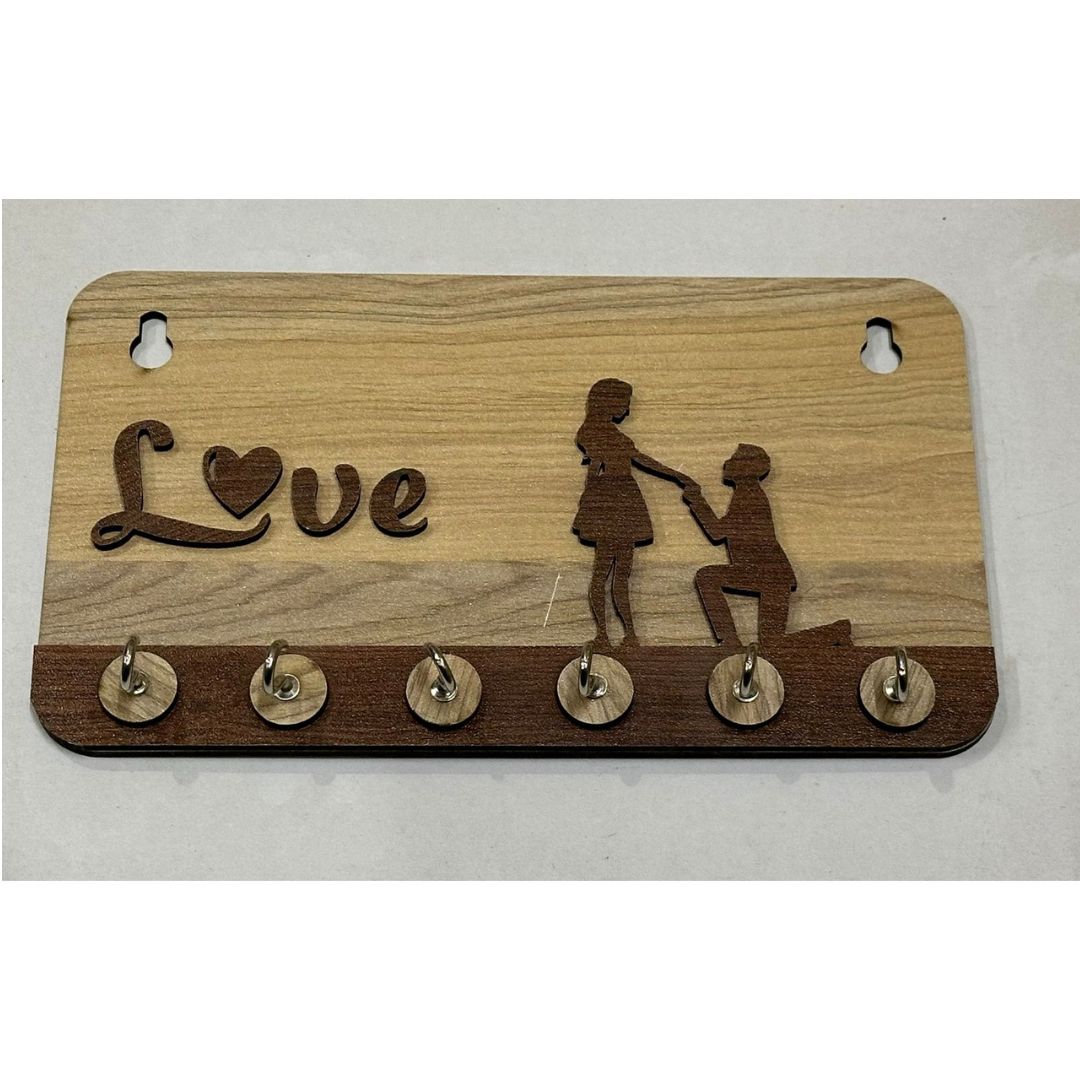 Wooden Key Love Design [D-3]