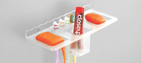 4IN1 TOOTH BRUSH HOLDER (ABS MATERIAL)