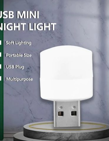 USB LED LAMP NIGHT LIGHT, PLUG IN SMALL LED NIGHTLIGHT MINI PORTABLE FOR PC AND LAPTOP.