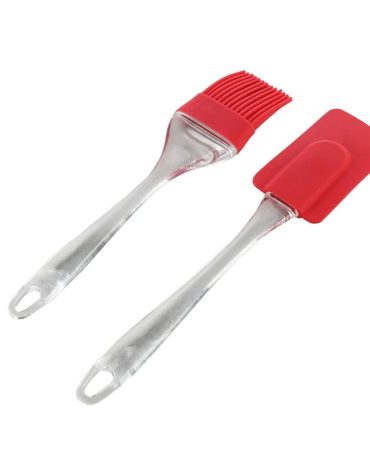 Spatula And Oil Brush Set 7 Inch