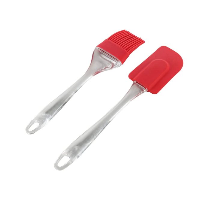 Spatula And Oil Brush Set 7 Inch