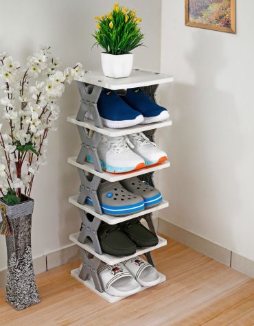 SHOE RACK 5 LAYER. Foldebal