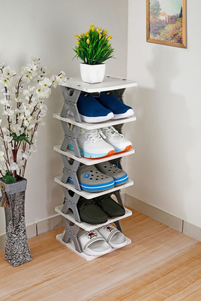 SHOE RACK 5 LAYER. Foldebal