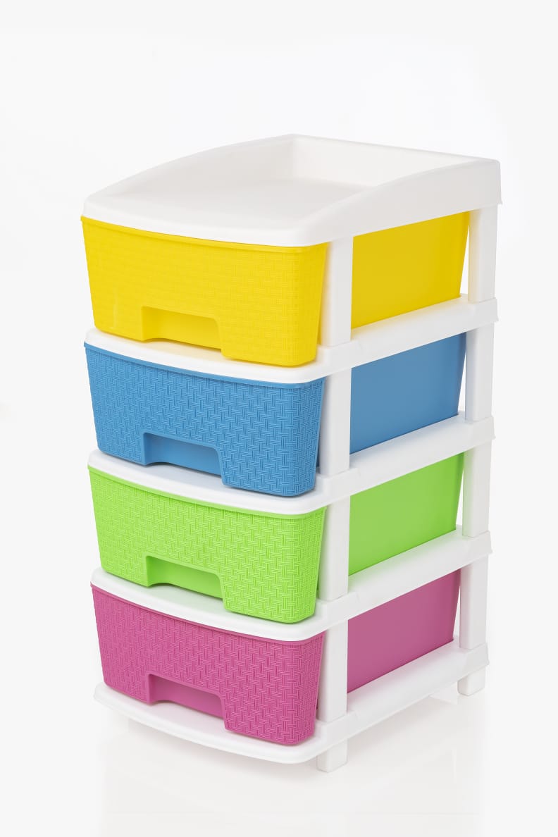 Modular Drawer Multi color 4 Layer