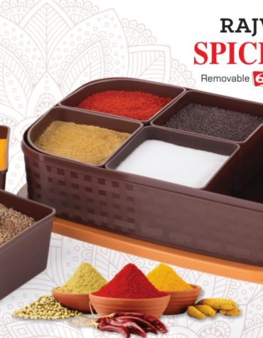 SPICE BOX RAJWADI 6 SECTION