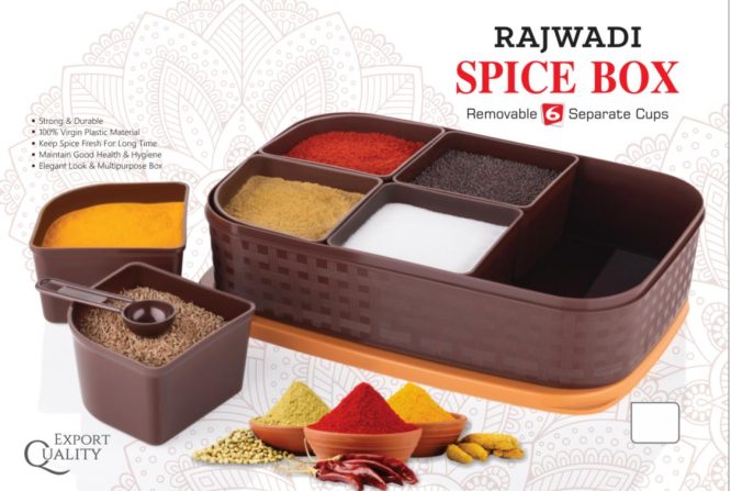 SPICE BOX RAJWADI 6 SECTION