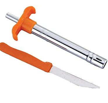 Lighter Plastic Grip With Knife [Nippo]