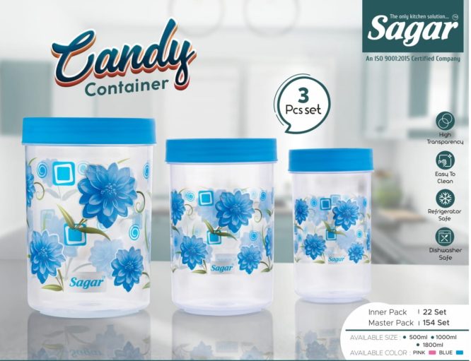 CONTAINER CANDY [3pcs Set]