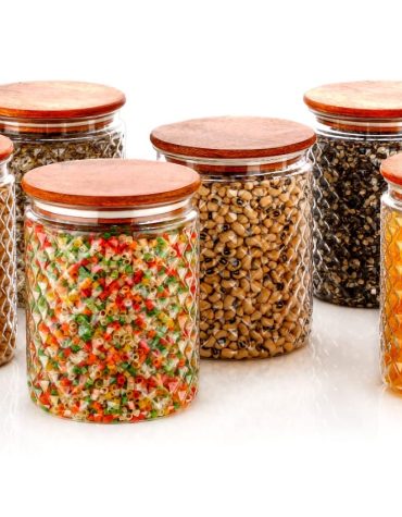 CONTAINER DIAMOND JAR SET [6pcs Set]