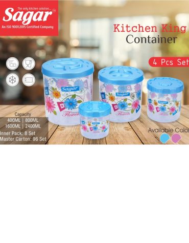 CONTAINER KITCHEN KING [4pcs Set]