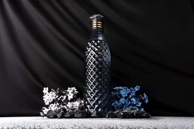 BOTTLE 18 DIAMOND SHAPE BLACK [3pcs Set]