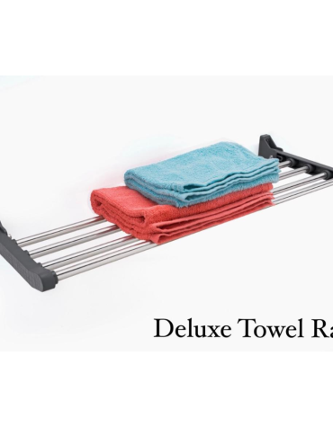 DELUXE TOWEL RACK