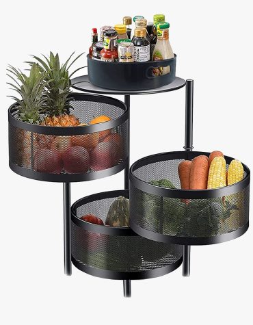 KITCHEN RACK 3 LAYER ROUND