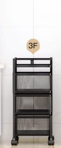 KITCHEN RACK 3 LAYER SQUARE