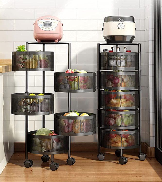 KITCHEN RACK 5 LAYER ROUND