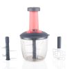 Push Chopper 1100ml 2 In 1 [6 Blades]