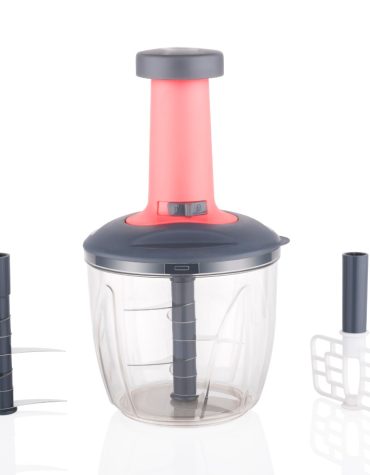 Push Chopper 1100ml 2 In 1 [6 Blades]