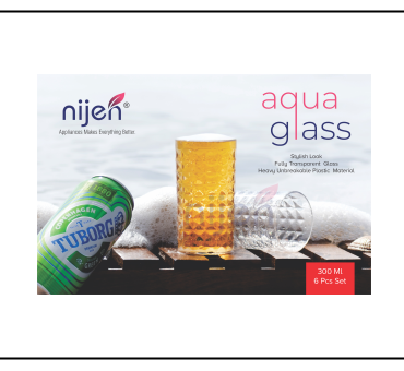 AQUA GLASS 300ML.