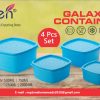 GALAXY CONTAINER SET 4 Pcs.