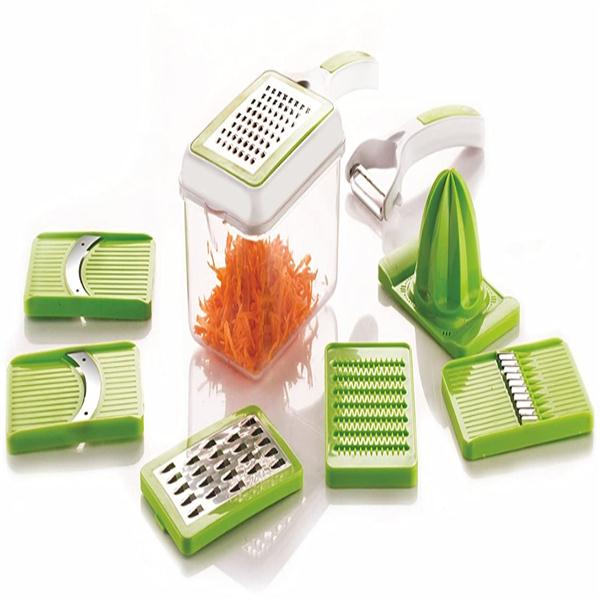 8 In 1 Slicer & Grater With Juicer