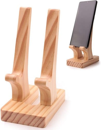 Mobile Stand Wooden-3