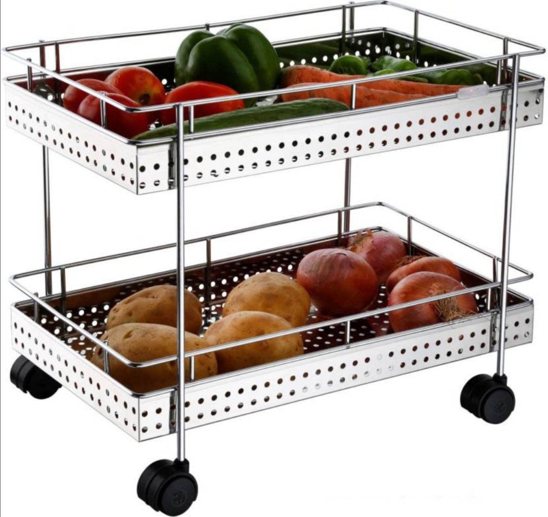 Multipurpose Perforated Trolly 2 Layer.