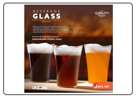 Beverage Glass [Set Of 6Pc].