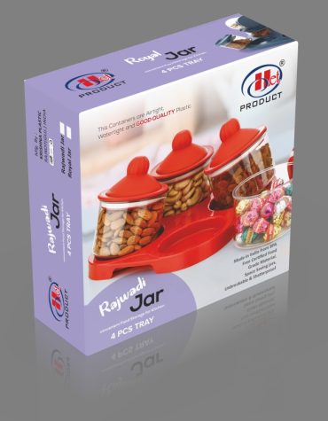 CONTAINER RAJWADI JAR [4pcs Set]