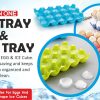 Egg Or Ice Tray (4 Pcs Set)