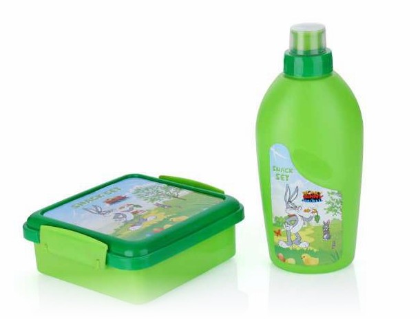 Lunch Box And Bottle Combo Hunny Bunny (DK-134)